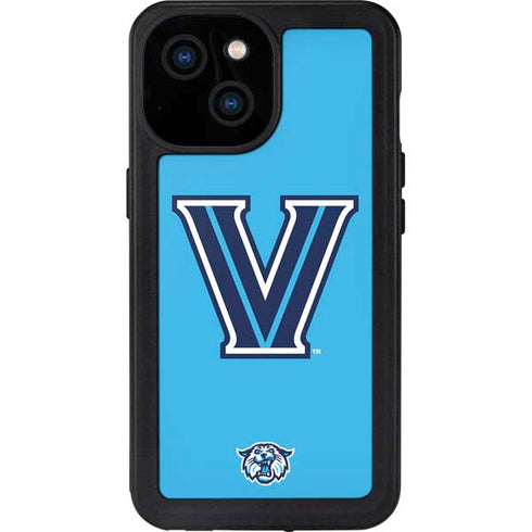 Villanova University V Wildcats iPhone 15 Waterproof Case
